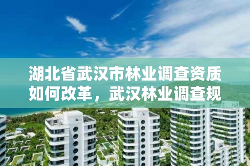 湖北省武汉市林业调查资质如何改革,武汉林业调查规划院
