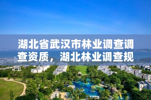 湖北省武汉市林业调查调查资质,湖北林业调查规划院附近租房
