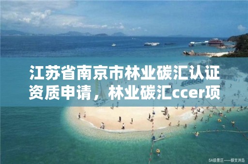 江苏省南京市林业碳汇认证资质申请，林业碳汇ccer项目
