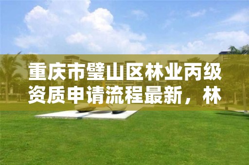 重庆市璧山区林业丙级资质申请流程最新,林业丙级资质业务范围