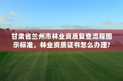 甘肃省兰州市林业资质复查流程图示标准,林业资质证书怎么办理?