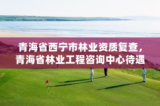 青海省西宁市林业资质复查,青海省林业工程咨询中心待遇咋样?