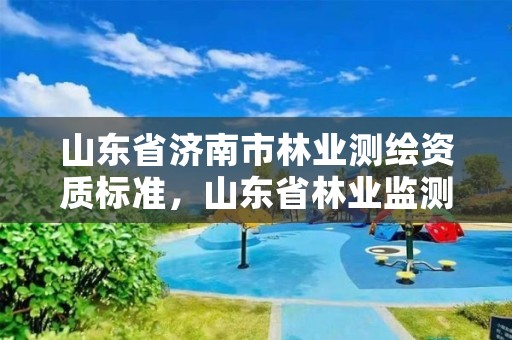 山东省济南市林业测绘资质标准,山东省林业监测规划院