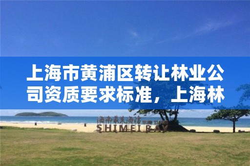 上海市黄浦区转让林业公司资质要求标准,上海林业有限公司