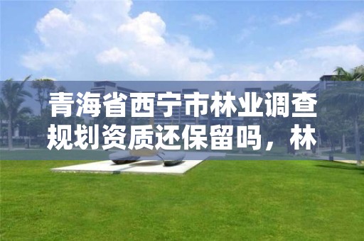 青海省西宁市林业调查规划资质还保留吗，林业调查规划设计资质取消了吗