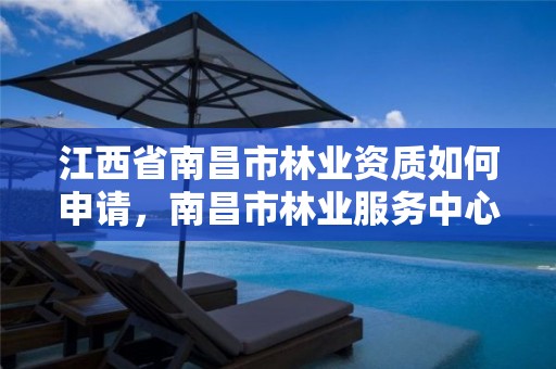 江西省南昌市林业资质如何申请,南昌市林业服务中心