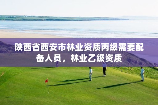 陕西省西安市林业资质丙级需要配备人员,林业乙级资质