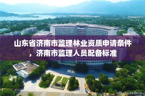 山东省济南市监理林业资质申请条件,济南市监理人员配备标准