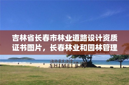 吉林省长春市林业道路设计资质证书图片，长春林业和园林管理局