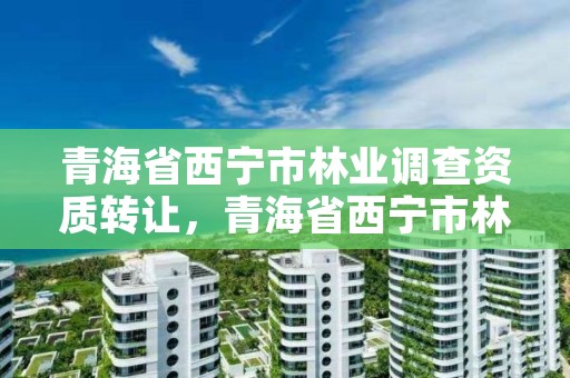 青海省西宁市林业调查资质转让，青海省西宁市林业调查资质转让公司