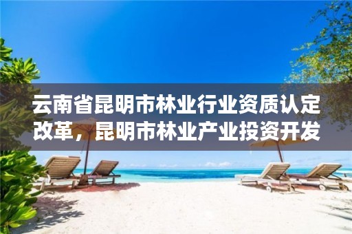 云南省昆明市林业行业资质认定改革，昆明市林业产业投资开发有限公司