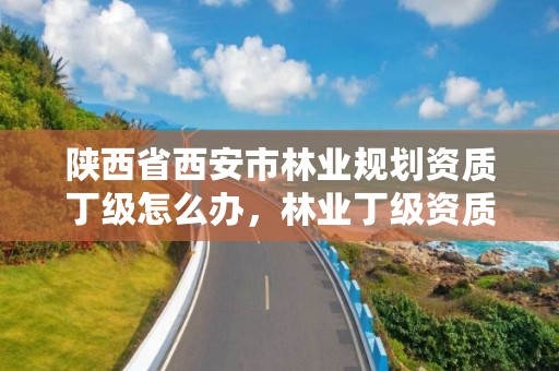 陕西省西安市林业规划资质丁级怎么办，林业丁级资质业务范围