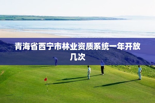 青海省西宁市林业资质系统一年开放几次