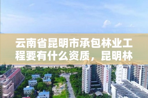 云南省昆明市承包林业工程要有什么资质,昆明林业公司有哪些