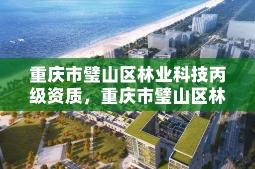 重庆市璧山区林业科技丙级资质,重庆市璧山区林业科技丙级资质查询