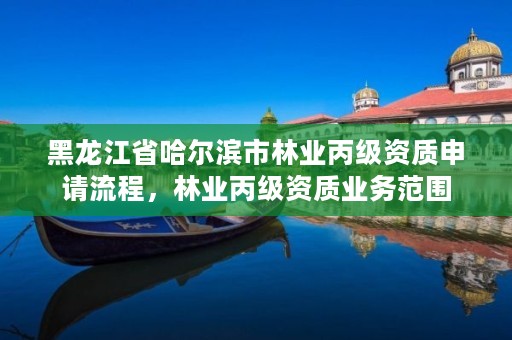 黑龙江省哈尔滨市林业丙级资质申请流程,林业丙级资质业务范围