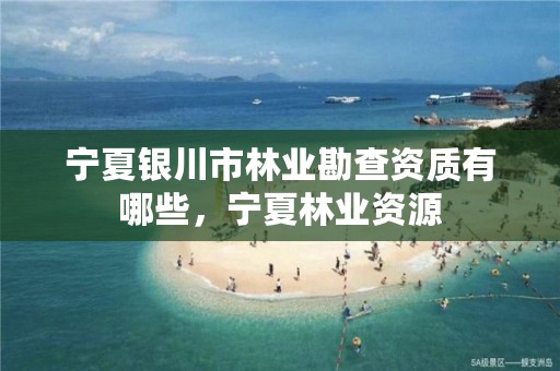 宁夏银川市林业勘查资质有哪些，宁夏林业资源