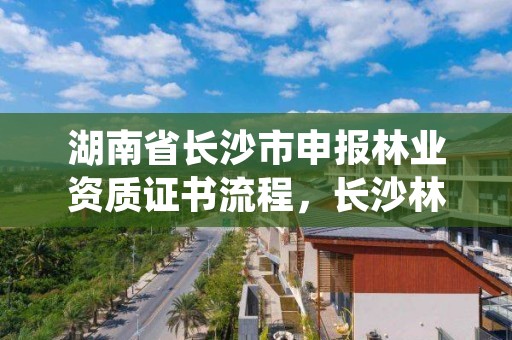 湖南省长沙市申报林业资质证书流程,长沙林业局官网