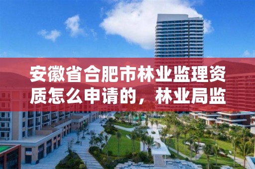 安徽省合肥市林业监理资质怎么申请的，林业局监理
