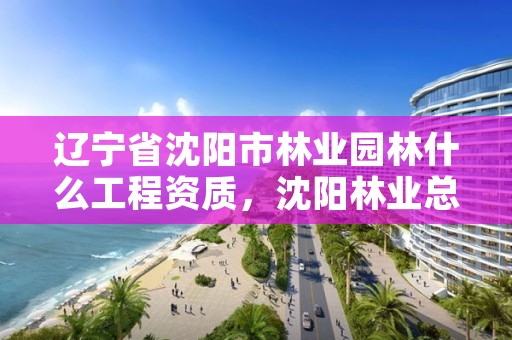 辽宁省沈阳市林业园林什么工程资质,沈阳林业总场