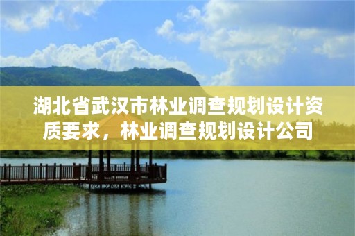 湖北省武汉市林业调查规划设计资质要求，林业调查规划设计公司