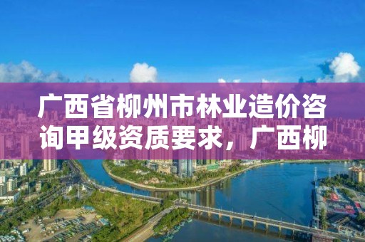 广西省柳州市林业造价咨询甲级资质要求,广西柳州绿化一级施工单位