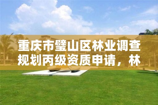 重庆市璧山区林业调查规划丙级资质申请,林业调查规划资质丙级和乙级的区别