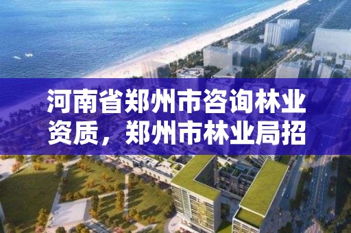 河南省郑州市咨询林业资质,郑州市林业局招标公告