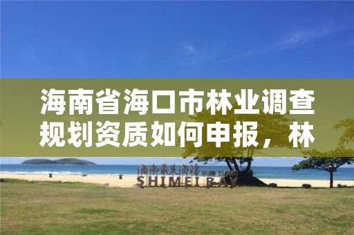 海南省海口市林业调查规划资质如何申报,林业调查规划资质查询