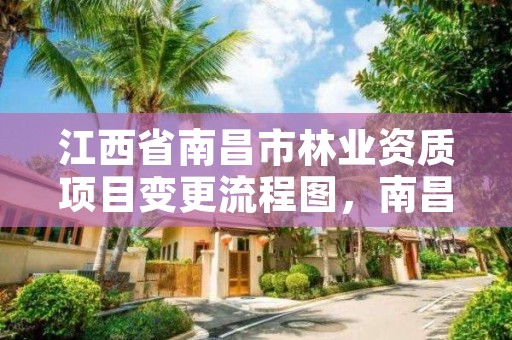 江西省南昌市林业资质项目变更流程图,南昌市林业勘察设计队