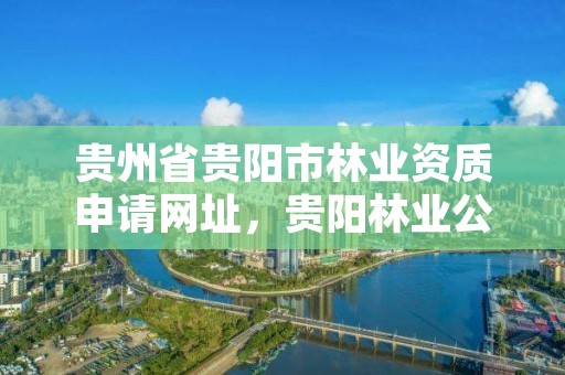 贵州省贵阳市林业资质申请网址,贵阳林业公司
