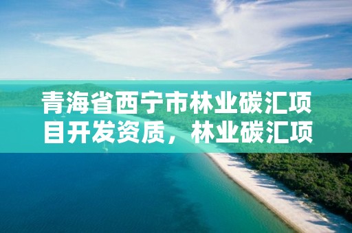 青海省西宁市林业碳汇项目开发资质,林业碳汇项目公司