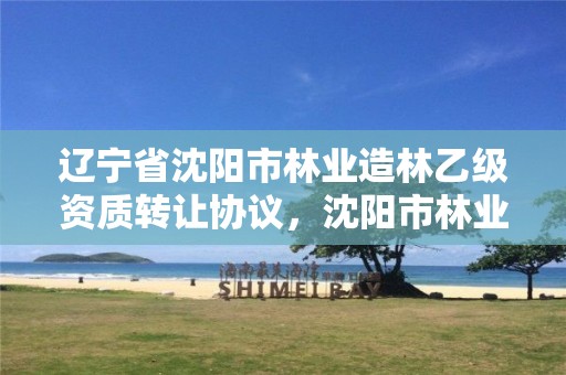 辽宁省沈阳市林业造林乙级资质转让协议，沈阳市林业建设保护条例