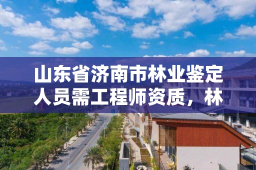 山东省济南市林业鉴定人员需工程师资质,林业鉴定资质取消了吗