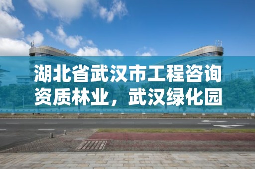 湖北省武汉市工程咨询资质林业，武汉绿化园林工程公司资质