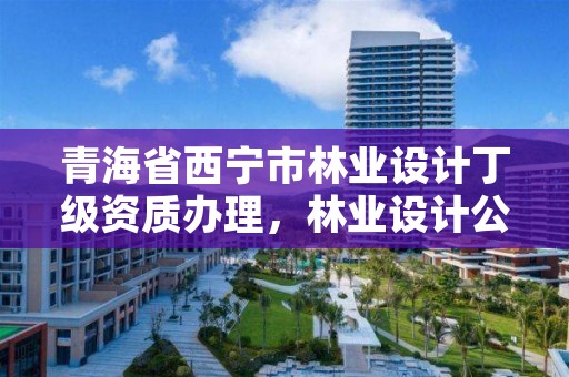 青海省西宁市林业设计丁级资质办理,林业设计公司资质怎么办