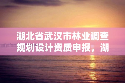 湖北省武汉市林业调查规划设计资质申报，湖北省林业调查规划院待遇怎么样