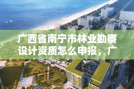 广西省南宁市林业勘察设计资质怎么申报,广西区林业勘测设计院招聘