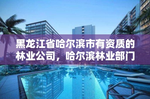 黑龙江省哈尔滨市有资质的林业公司,哈尔滨林业部门电话