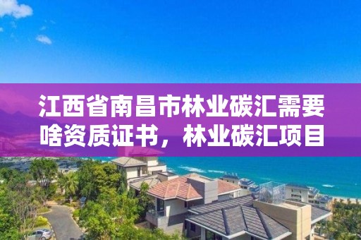 江西省南昌市林业碳汇需要啥资质证书,林业碳汇项目多少钱一吨