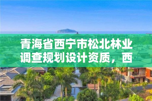 青海省西宁市松北林业调查规划设计资质,西宁市林业局北山林场