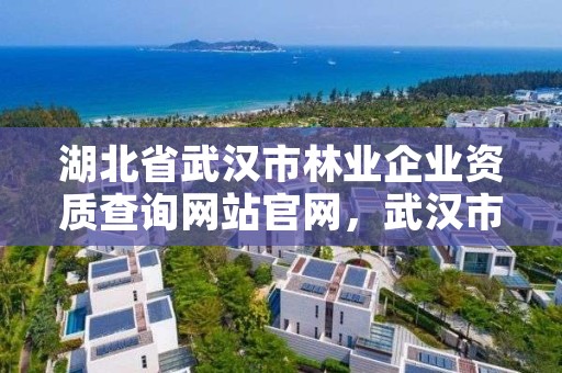 湖北省武汉市林业企业资质查询网站官网，武汉市林业科学研究院