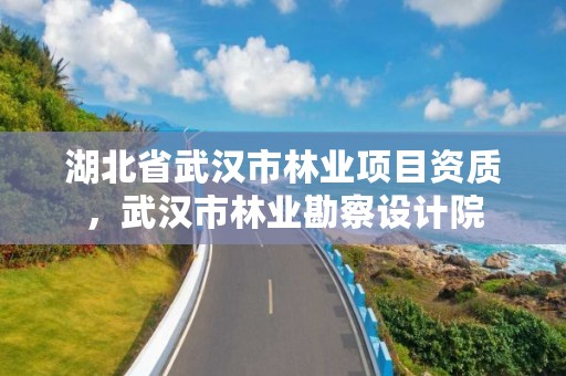 湖北省武汉市林业项目资质，武汉市林业勘察设计院