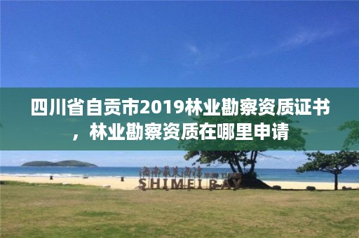 四川省自贡市2019林业勘察资质证书,林业勘察资质在哪里申请