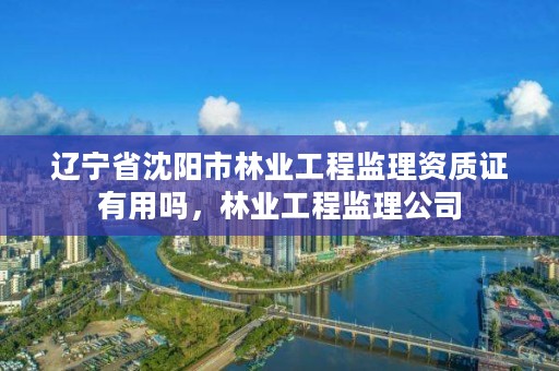 辽宁省沈阳市林业工程监理资质证有用吗，林业工程监理公司