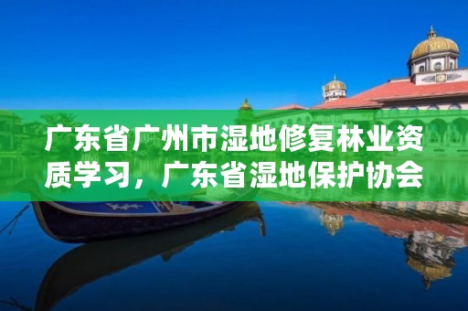 广东省广州市湿地修复林业资质学习,广东省湿地保护协会
