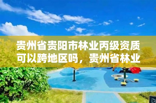 贵州省贵阳市林业丙级资质可以跨地区吗，贵州省林业行业企业名录