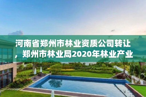 河南省郑州市林业资质公司转让,郑州市林业局2020年林业产业项目