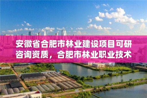 安徽省合肥市林业建设项目可研咨询资质,合肥市林业职业技术学院