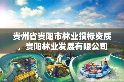 贵州省贵阳市林业投标资质,贵阳林业发展有限公司